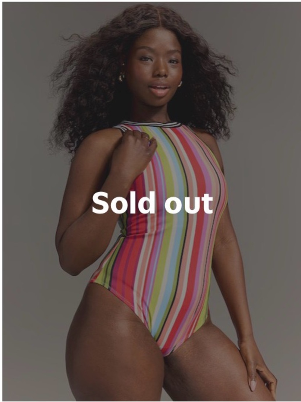 Christopher John Rogers x Old Navy Striped Swimsuit  Multicolor - small